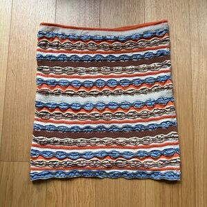 Missoni Striped Knit Tube Top